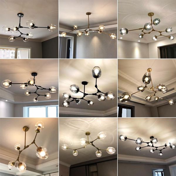 nordic led chandeliers for the living room table dining hanging light modern home decor glass ball molecular bubble pendant lamp
nordic led chandeliers for the living room table dining hanging light modern home decor glass ball molecular bubble pendant lamp