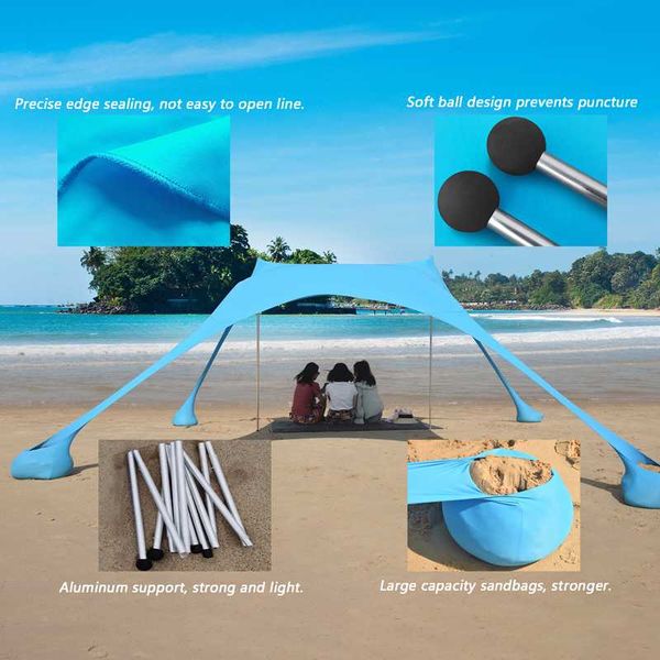 tents and shelters high elasticity oxford fabric couple family waterproof beach outdoor party catering rest sunscreen sunshade tent canopy
tents and shelters high elasticity oxford fabric couple family waterproof beach outdoor party catering rest sunscreen sunshade tent canopy
