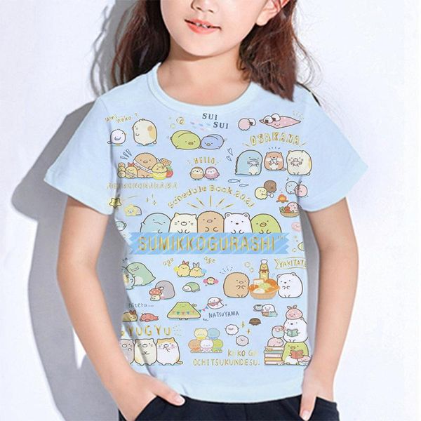 women's t-shirt summer children sumikko gurashi t shirts toddler tee boys girls teens t-shirts kids cartoon anime 3d print tshirts cam, White
women's t-shirt summer children sumikko gurashi t shirts toddler tee boys girls teens t-shirts kids cartoon anime 3d print tshirts cam, White