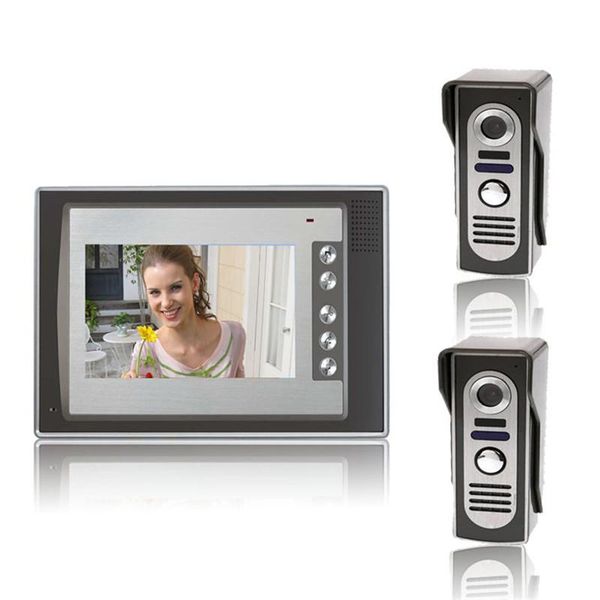 inch video deurtelefoon deurbel intercom kit 2-camera 1-monitor nachtzicht door phones
inch video deurtelefoon deurbel intercom kit 2-camera 1-monitor nachtzicht door phones