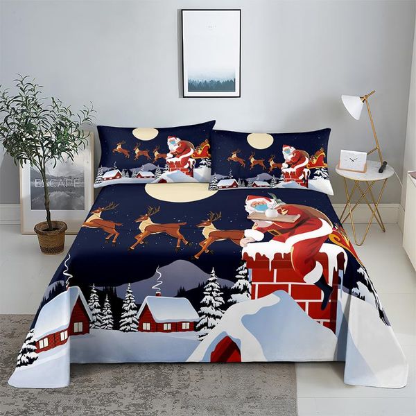 sheets & sets christmas snow bedding sheet home digital printing polyester bed flat with case print
sheets & sets christmas snow bedding sheet home digital printing polyester bed flat with case print