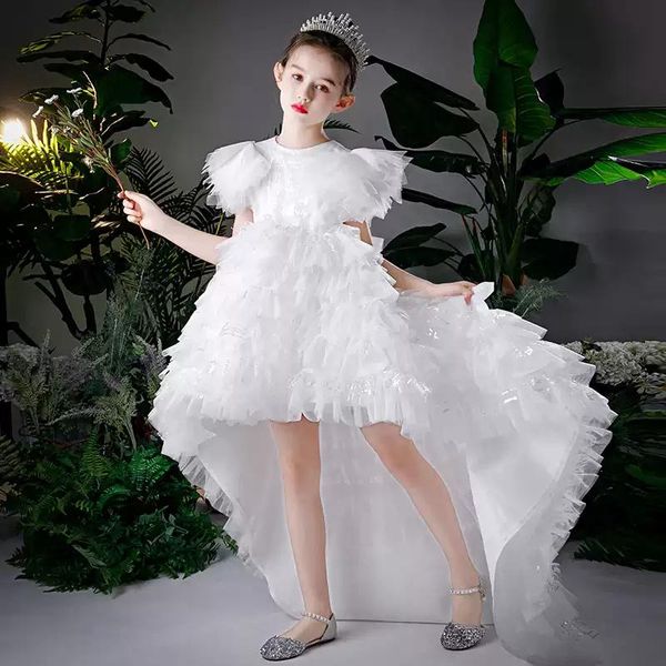 flower girl dress illusion o-neck princess knee-length sequined sweet lace tulle short luxury white elegant kids party gown h423 girl's, Red;yellow
flower girl dress illusion o-neck princess knee-length sequined sweet lace tulle short luxury white elegant kids party gown h423 girl's, Red;yellow
