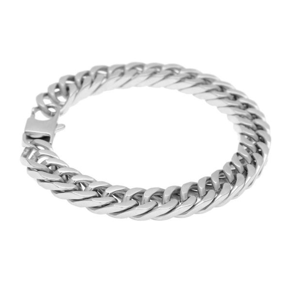 link, chain stainless steel never fade men punk bracelets fashion 1.1cm width 22.5cm long cuban bracelet male jewelry, Black
link, chain stainless steel never fade men punk bracelets fashion 1.1cm width 22.5cm long cuban bracelet male jewelry, Black