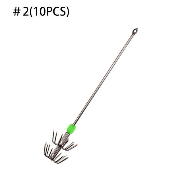 fishing hooks 10/50pcs stainless steel double layers umbrella fish hook squid cuttlefish ocs jig outdoor accessories
fishing hooks 10/50pcs stainless steel double layers umbrella fish hook squid cuttlefish ocs jig outdoor accessories