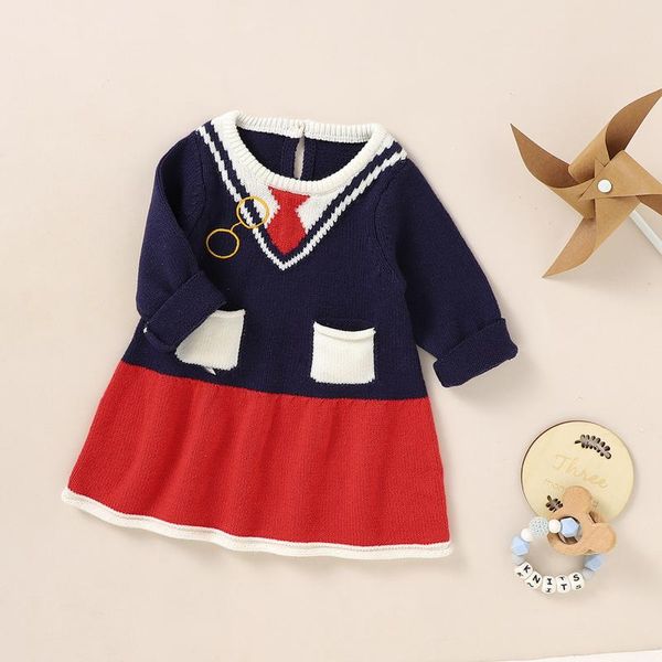 girl's dresses autumn winter baby girls knitted sweater dress princess elegant toddler variegated color warm infant children clothes, Red;yellow
girl's dresses autumn winter baby girls knitted sweater dress princess elegant toddler variegated color warm infant children clothes, Red;yellow