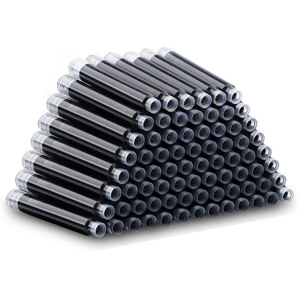 refills wholesale price 20 pcs disposable blue and black fountain pen ink cartridge length, Black;red 
refills wholesale price 20 pcs disposable blue and black fountain pen ink cartridge length, Black;red