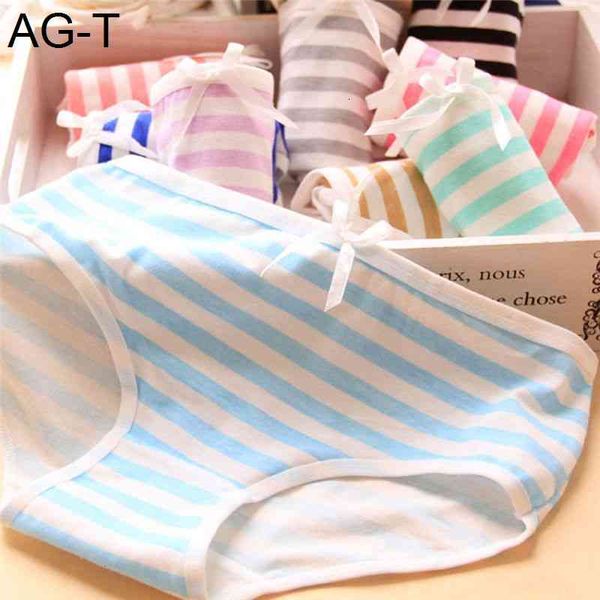anime cute women striped bow briefs bikini underwear cotton, Black;pink
anime cute women striped bow briefs bikini underwear cotton, Black;pink