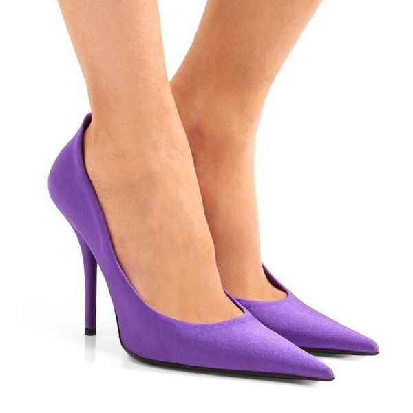 dress shoes purple pumps heels pointed toe stiletto pure color fashion catwalk women's high heel sandalias party office shoe, Black
dress shoes purple pumps heels pointed toe stiletto pure color fashion catwalk women's high heel sandalias party office shoe, Black