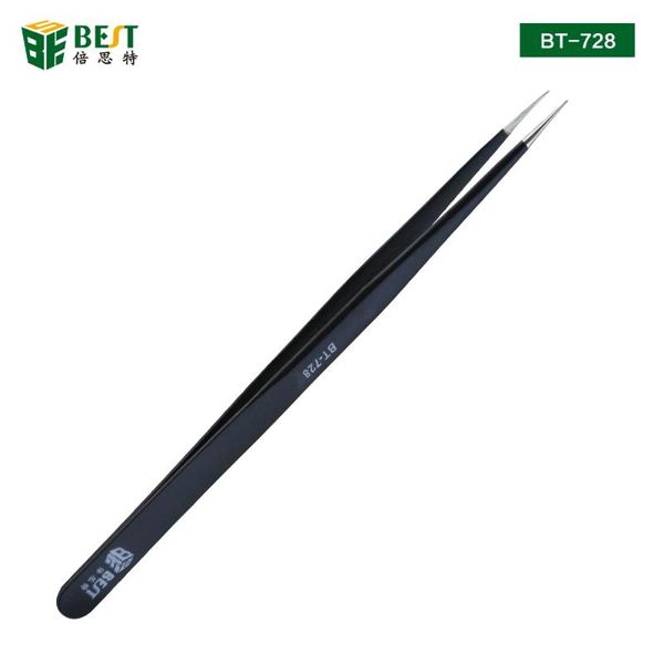 bst-728 anti-static esd straight tweezers for phone repairing eyelash making and maintenance repair cell tools
bst-728 anti-static esd straight tweezers for phone repairing eyelash making and maintenance repair cell tools