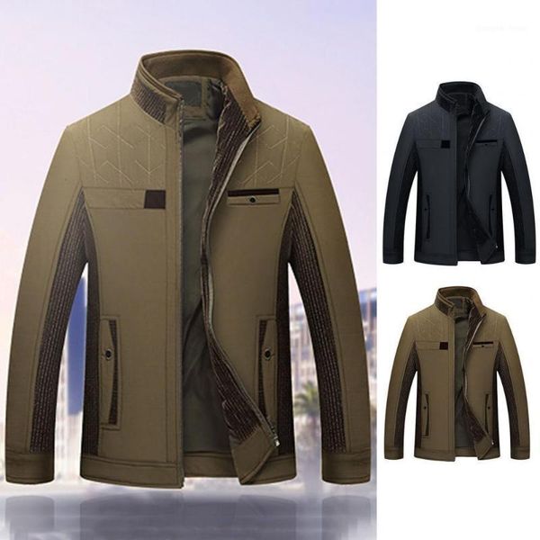 men's trench coats men coat stand collar windproof solid color casual open front middle-aged jacket for autumn winter male plus size, Tan;black
men's trench coats men coat stand collar windproof solid color casual open front middle-aged jacket for autumn winter male plus size, Tan;black