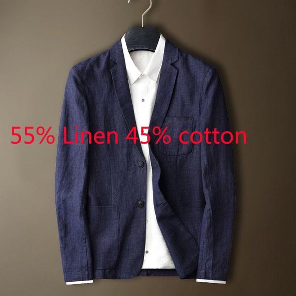 men's suits & blazers arrival fashion spring and autumn youth casual cotton linen suit thin coat plus size smlxl2xl-5xl, White;black
men's suits & blazers arrival fashion spring and autumn youth casual cotton linen suit thin coat plus size smlxl2xl-5xl, White;black