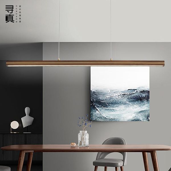 pendant lamps the minimalist style restaurant bar strip walnut droplight sitting room office contracted solid wood bedroom lamp type
pendant lamps the minimalist style restaurant bar strip walnut droplight sitting room office contracted solid wood bedroom lamp type