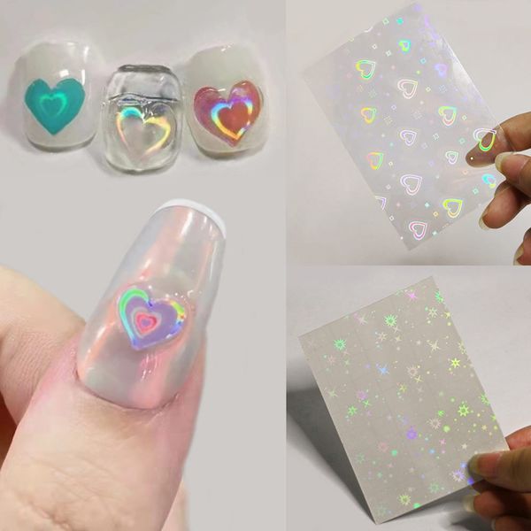 aurora laser heart nail art sticker ice cube 3d dynamic nails glass adhesive decals manicure diy metal design 1297, Black
aurora laser heart nail art sticker ice cube 3d dynamic nails glass adhesive decals manicure diy metal design 1297, Black