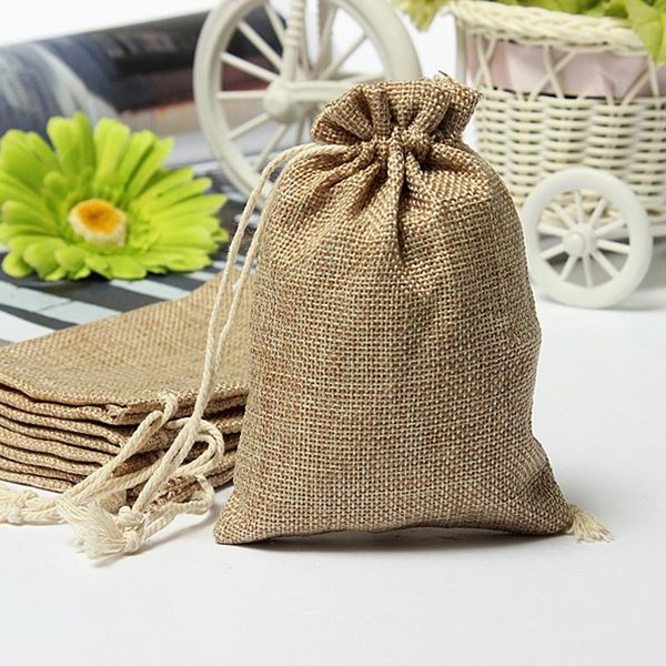 gift wrap 1pc linen jute drawstring bags printed burlap sacks party favors packaging bag wedding candy supplies
gift wrap 1pc linen jute drawstring bags printed burlap sacks party favors packaging bag wedding candy supplies