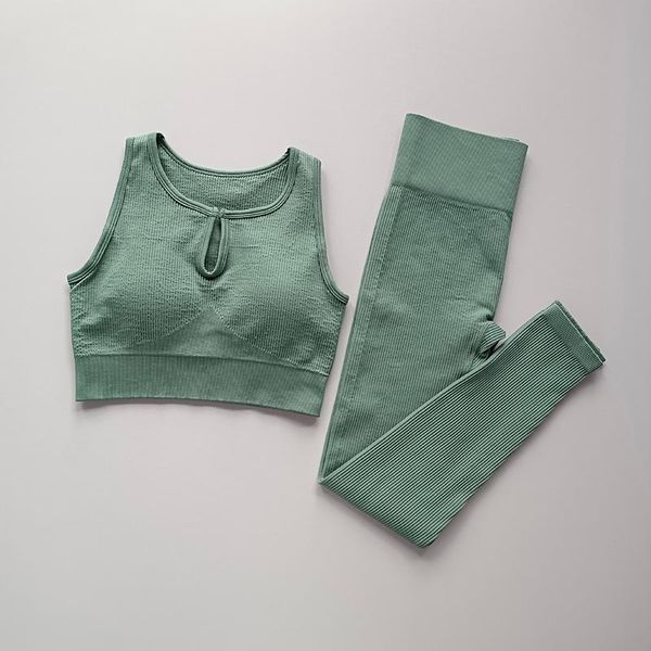 yoga outfit women 2 pieces seamless suit underwear set sports bra + leggings for fitness sport tracksuit gym clothing sets female 2021
yoga outfit women 2 pieces seamless suit underwear set sports bra + leggings for fitness sport tracksuit gym clothing sets female 2021