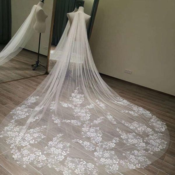 bridal veils luxury lace long tulle wedding two layer with comb veil for bride marriage 350*300cm accessorie, Black
bridal veils luxury lace long tulle wedding two layer with comb veil for bride marriage 350*300cm accessorie, Black
