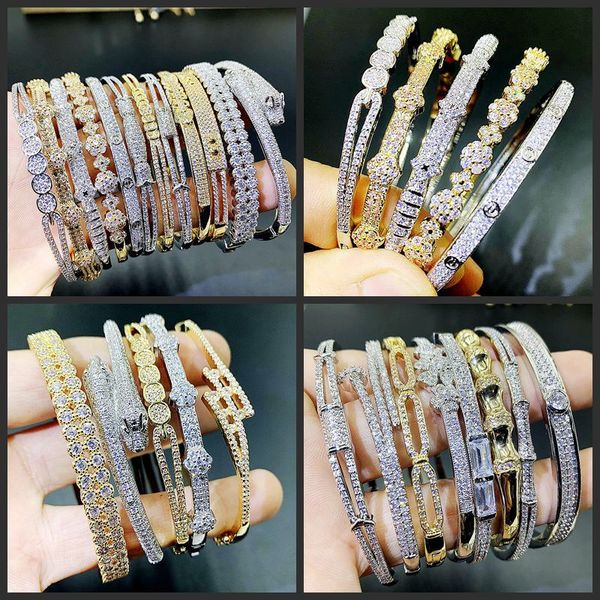 fashion luxury bracelets for women zircon diamond love bracelet bangle crystal wedding jewelry party gift wholesale, Black
fashion luxury bracelets for women zircon diamond love bracelet bangle crystal wedding jewelry party gift wholesale, Black