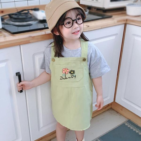 jumpsuits children embroidery flower overalls skirt kid girl suspenders summer clothing for solid color, Blue
jumpsuits children embroidery flower overalls skirt kid girl suspenders summer clothing for solid color, Blue