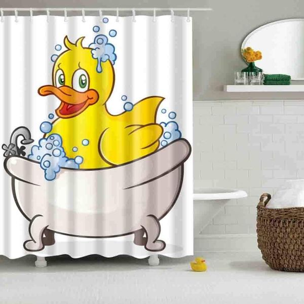 yellow duck bathtub shower curtain durable fabric mildew bathroom accessories creative with 12 hooks 180x180cm
yellow duck bathtub shower curtain durable fabric mildew bathroom accessories creative with 12 hooks 180x180cm