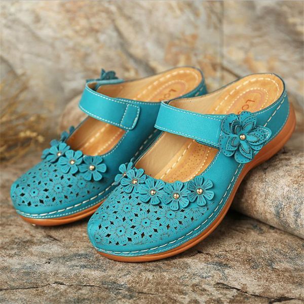 sandals women summer round toe hollow out retro ladies shoes flower wedges breathable woman plus size slippers j332, Black
sandals women summer round toe hollow out retro ladies shoes flower wedges breathable woman plus size slippers j332, Black