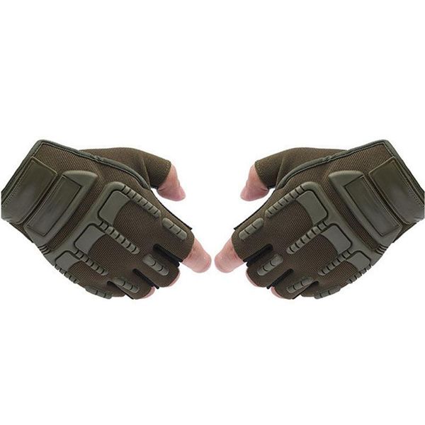 cycling gloves 1 pair sports wear resistant quick release riding outdoor tactical training half finger silicone gasket anti slip, Black
cycling gloves 1 pair sports wear resistant quick release riding outdoor tactical training half finger silicone gasket anti slip, Black