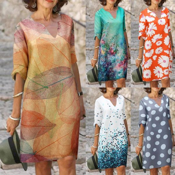 casual dresses fashion womens dress retro printing v-neck short sleeve comfy summer long vestidos de verano #g2, Black;gray
casual dresses fashion womens dress retro printing v-neck short sleeve comfy summer long vestidos de verano #g2, Black;gray