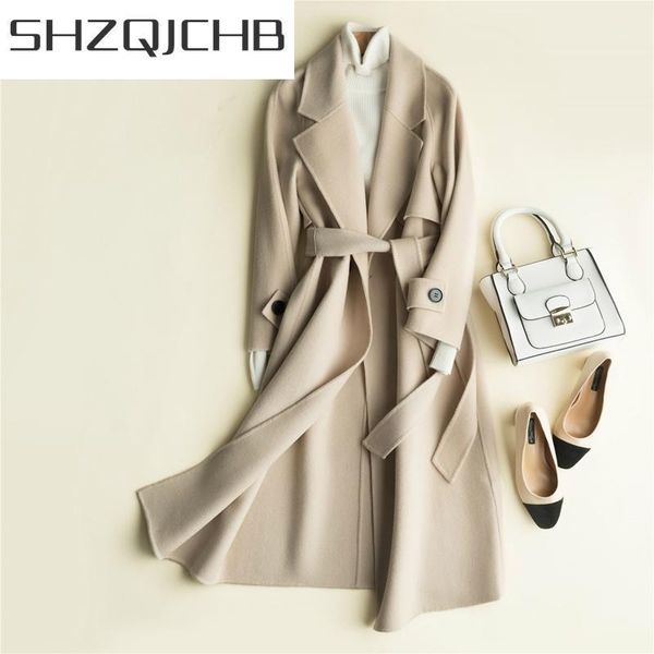 100% wool jackets womens winter clothing cashmere coat female autumn spring long belt abrigos mujer invierno lwl1301 women's & blends, Black
100% wool jackets womens winter clothing cashmere coat female autumn spring long belt abrigos mujer invierno lwl1301 women's & blends, Black
