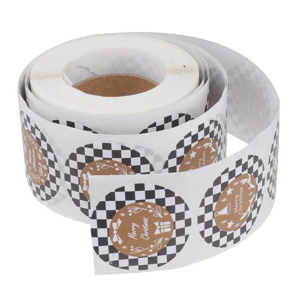 gift wrap 1 roll christmas sealing sticker diy stickers adhesive