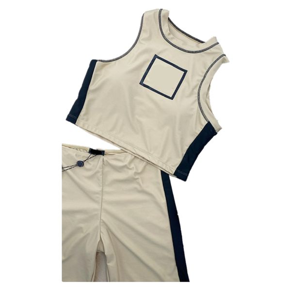 women's two-piece khaki pants tracksuit short fitness jacket stylish monogrammed tracksuit, White
women's two-piece khaki pants tracksuit short fitness jacket stylish monogrammed tracksuit, White