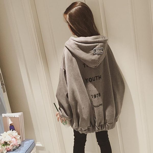 women's hoodies & sweatshirts 2021 girl zip coat autumn hooded long medium woman students loose hoodie thicker with velvet women solid, Black
women's hoodies & sweatshirts 2021 girl zip coat autumn hooded long medium woman students loose hoodie thicker with velvet women solid, Black