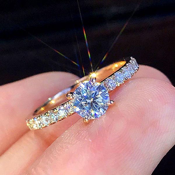 wedding rings caoshi fashion simple design proposal ring for women shiny zirconia elegant female accessories stylish timeless jewelry, Slivery;golden
wedding rings caoshi fashion simple design proposal ring for women shiny zirconia elegant female accessories stylish timeless jewelry, Slivery;golden