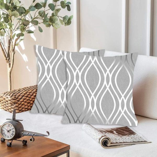 cushion/decorative pillow home bedroom sofa pillowcase decorations throw gray cover geometric striped cushion 45*45cm n9o9
cushion/decorative pillow home bedroom sofa pillowcase decorations throw gray cover geometric striped cushion 45*45cm n9o9