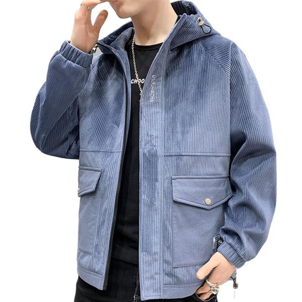 men's jackets corduroy jacket 2021 autumn fall clothe korean fashion casual outwear spring tooling vetement homme teen wolf, Black;brown
men's jackets corduroy jacket 2021 autumn fall clothe korean fashion casual outwear spring tooling vetement homme teen wolf, Black;brown