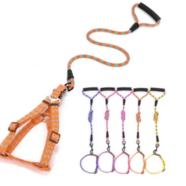 dog collars & leashes traction rope chest strap chain small medium sized pet 
dog collars & leashes traction rope chest strap chain small medium sized pet