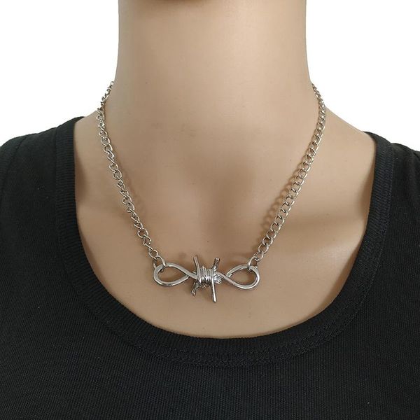 chains cool handmade chain choker necklace statement collar punk chunky necklaces for women girls, Silver
chains cool handmade chain choker necklace statement collar punk chunky necklaces for women girls, Silver