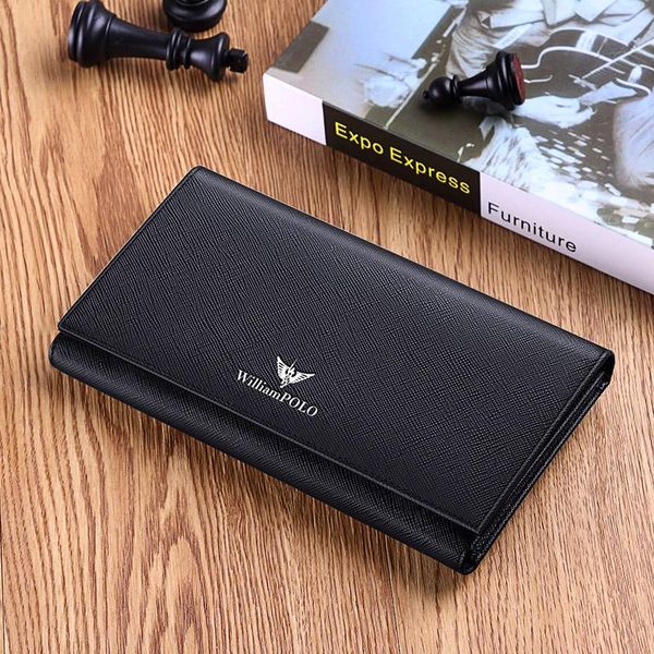 card holders leather multi bag large capacity function clip fashion hand, Brown;gray
card holders leather multi bag large capacity function clip fashion hand, Brown;gray