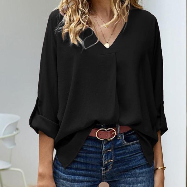 women's blouses & shirts harajuku streetwear fashion shirt casual solid color long sleeve t-shirts loose 2021 blouse blusas, White
women's blouses & shirts harajuku streetwear fashion shirt casual solid color long sleeve t-shirts loose 2021 blouse blusas, White