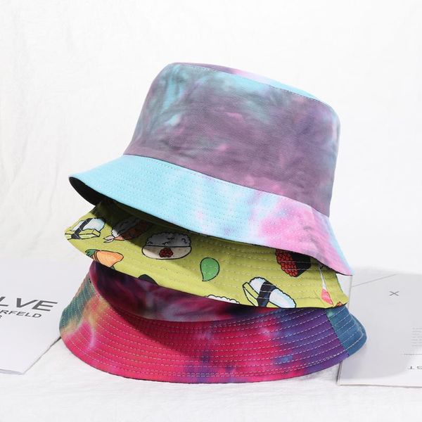 wide brim hats summer fashion double-sided bucket hat hip hop rainbow hamburg starry sky foldable cotton outdoor casual sun fisherman cap, Blue;gray
wide brim hats summer fashion double-sided bucket hat hip hop rainbow hamburg starry sky foldable cotton outdoor casual sun fisherman cap, Blue;gray