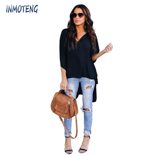 women's blouses & shirts inmoteng pink/black/white chic high low kimono 2021 women summer chiffon blouse casual retro vintage ladies of
women's blouses & shirts inmoteng pink/black/white chic high low kimono 2021 women summer chiffon blouse casual retro vintage ladies of