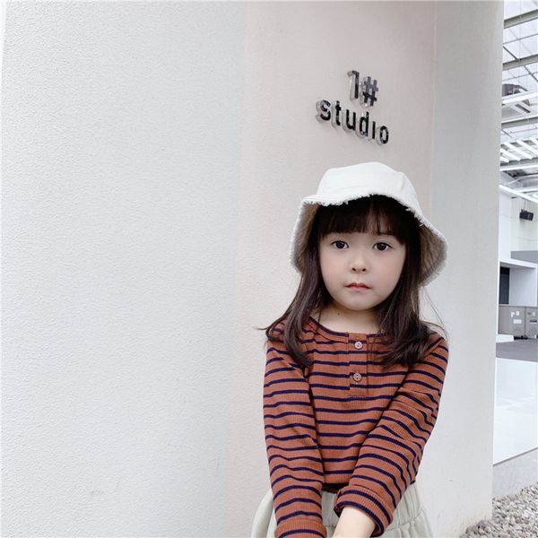 spring autumn girls casual striped long-sleeved t shirts boys cotton all-match tees 210508, Blue
spring autumn girls casual striped long-sleeved t shirts boys cotton all-match tees 210508, Blue