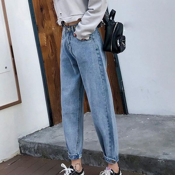 women's jeans 2021 women casual blue high waisted korean pockets harem pants fake zippers streetwear button zipper denim
women's jeans 2021 women casual blue high waisted korean pockets harem pants fake zippers streetwear button zipper denim