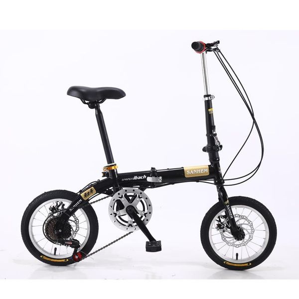 14/16 inch men and women portable folding bicycle children students variable speed disc brake bicycle road bike black
14/16 inch men and women portable folding bicycle children students variable speed disc brake bicycle road bike black