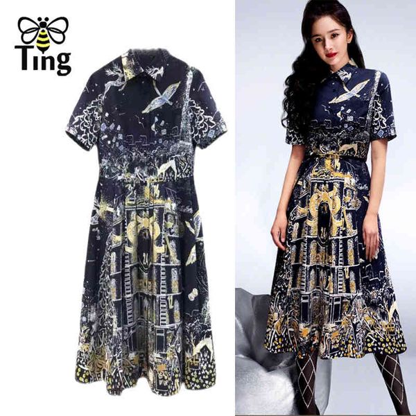 women summer casual midi long dress floral print turn down neck a line fashion street chic dresses vestidos office work 210513, Black;gray
women summer casual midi long dress floral print turn down neck a line fashion street chic dresses vestidos office work 210513, Black;gray