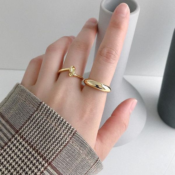 cluster rings thumb for women simple smooth small round finger ring jewelry gold silver color mini open adjustable fashion, Golden;silver
cluster rings thumb for women simple smooth small round finger ring jewelry gold silver color mini open adjustable fashion, Golden;silver