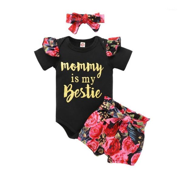baby girls clothes set, short sleeve o-neck letter pritned bodysuit +leopard/floral print shorts+bow-knot headband summer 2021 clothing sets, White
baby girls clothes set, short sleeve o-neck letter pritned bodysuit +leopard/floral print shorts+bow-knot headband summer 2021 clothing sets, White
