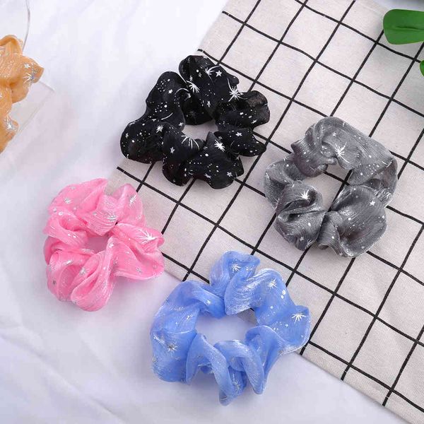 elegant organza chiffon star scrunchies for women girls ponytail holder elastic hair ring stretch bands accessories, Pink
elegant organza chiffon star scrunchies for women girls ponytail holder elastic hair ring stretch bands accessories, Pink