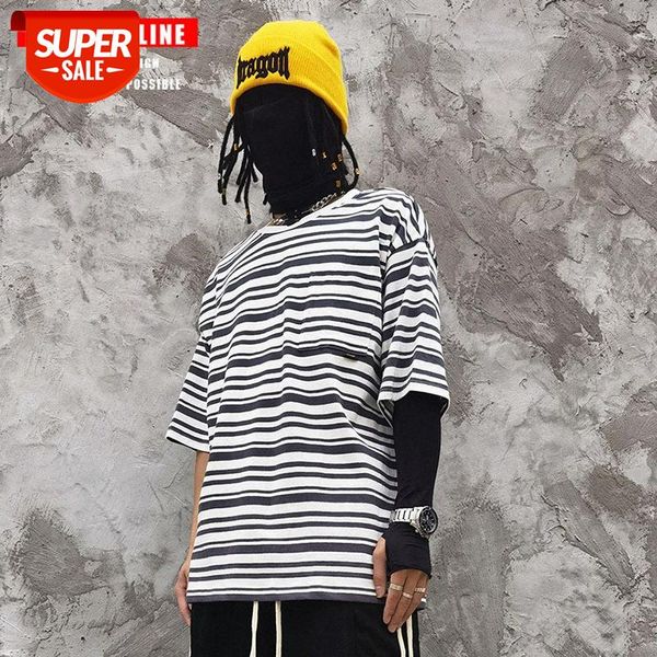 streetwear men men's round neck striped short-sleeved t-shirt japanese hip-hop trendy brand bottoming shirt cotton casual compassionat, White;black
streetwear men men's round neck striped short-sleeved t-shirt japanese hip-hop trendy brand bottoming shirt cotton casual compassionat, White;black