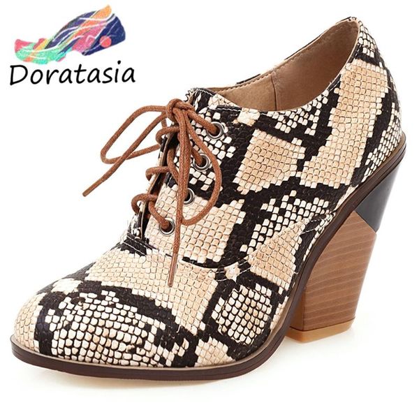 dress shoes doratasia spring brand design high heels pumps fashion lace-up women cool mixed-color ol woman, Black
dress shoes doratasia spring brand design high heels pumps fashion lace-up women cool mixed-color ol woman, Black
