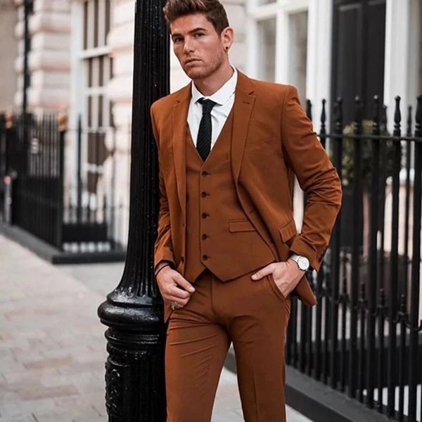 men's suits & blazers spring/autumn brown mens tailor-made 3 pieces blazer groom wear tuxedo 2021 notched laple jackets+vest+pants, White;black
men's suits & blazers spring/autumn brown mens tailor-made 3 pieces blazer groom wear tuxedo 2021 notched laple jackets+vest+pants, White;black