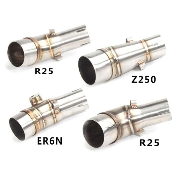 motorcycle exhaust system racing link middle pipe interface tube for er6n r25 z250 z250sl muffler escap adapter
motorcycle exhaust system racing link middle pipe interface tube for er6n r25 z250 z250sl muffler escap adapter